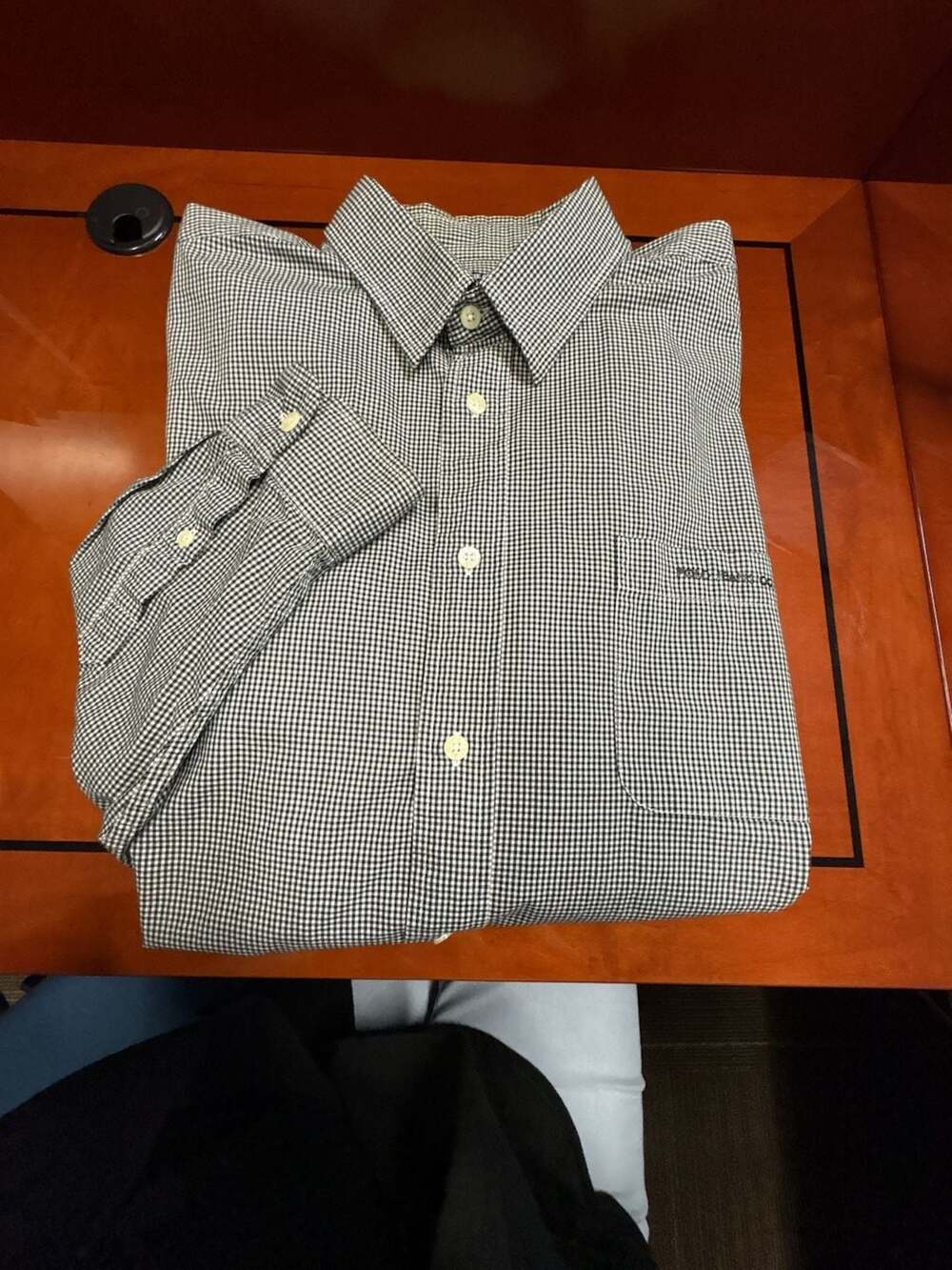 Vintage Polo Jeans Co. Ralph Lauren Men's Gingham Check Long Sleeve Button Down